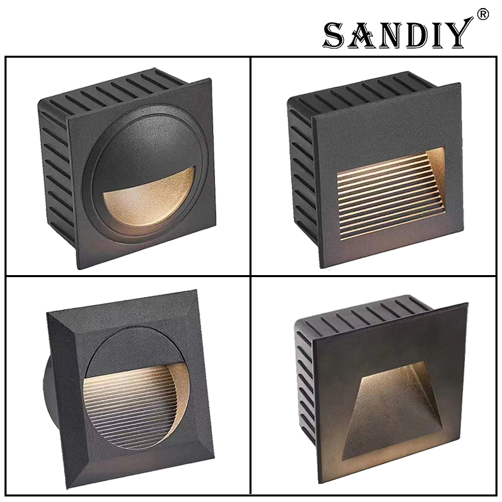 Outdoor Lighting Voltage - SANDIY encastré applique murale extérieure lampes