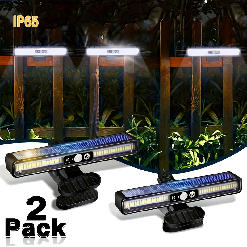 Outdoor Lighting For Fence - Lampes solaires à détecteur de mouvement