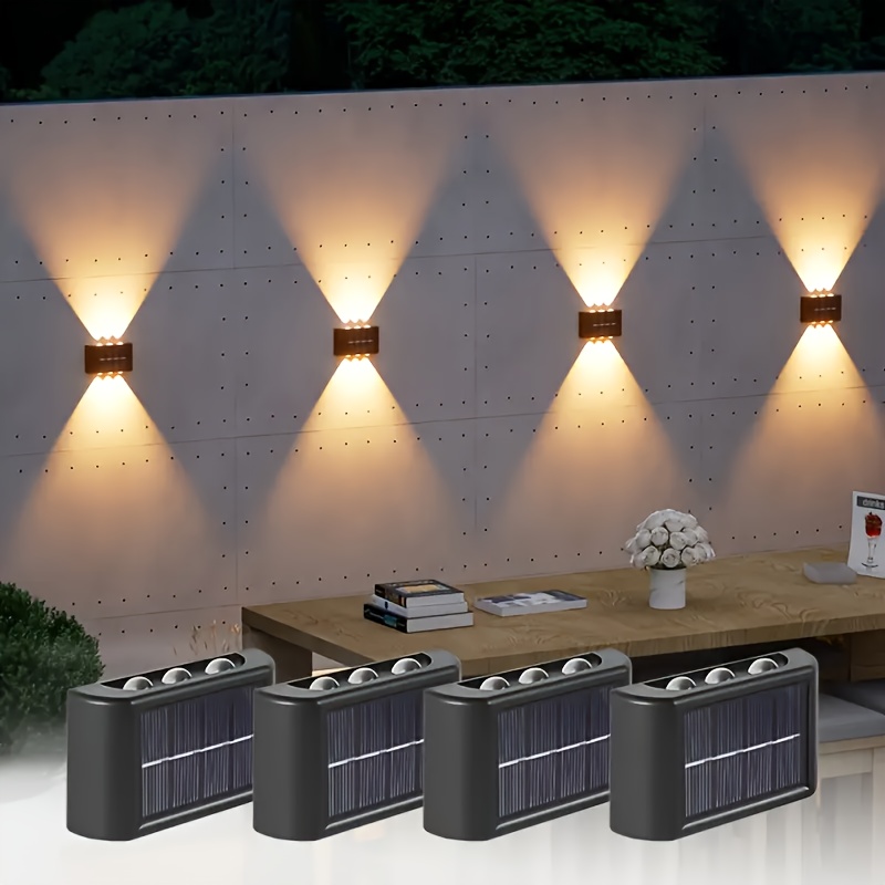 Outdoor Lighting Led - Lampe solaire LED extérieure étanche, éclairage