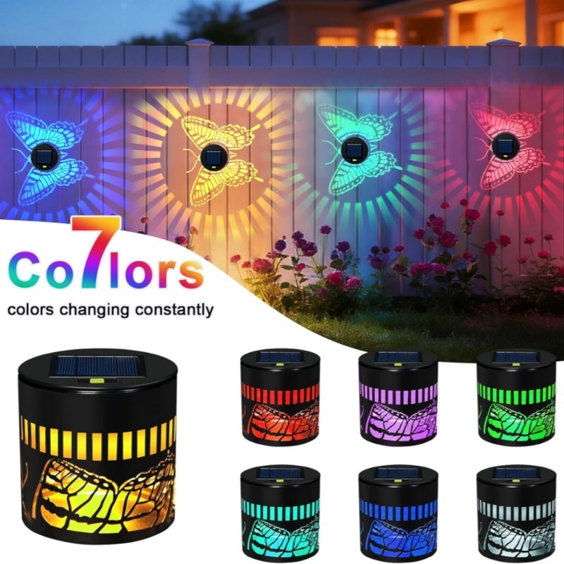 Outdoor Lighting For Fence - Lampes solaires décoratives en forme de