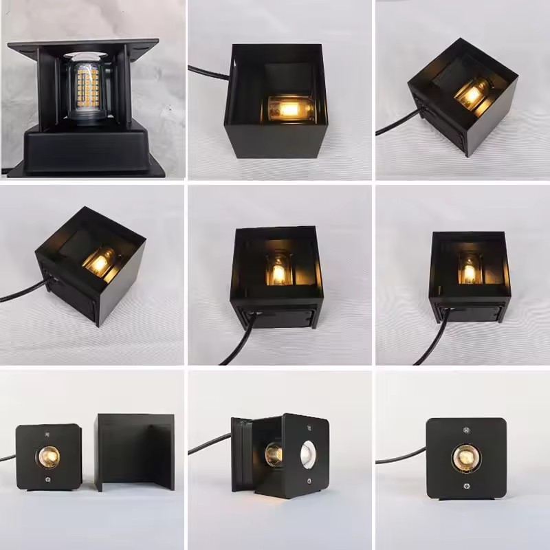 Outdoor Lighting Glass Replacement - Applique murale LED moderne étanche IP65