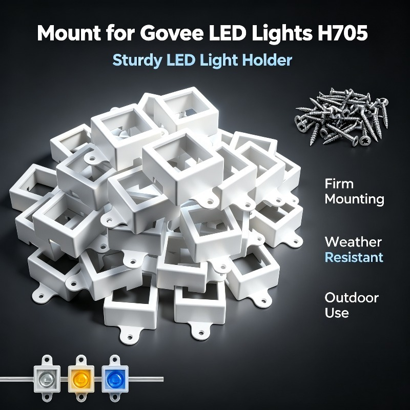 Outdoor Lighting Govee - Clips d'éclairage extérieur 39/69/119 pièces, pour
