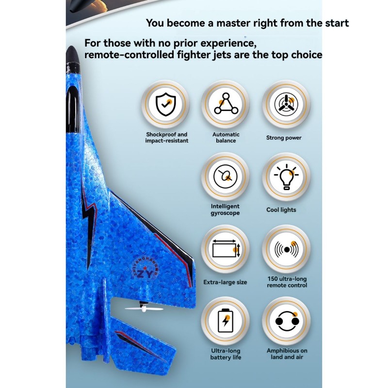 Outdoor Lighting Vendors - Planeur, Jet de chasse en mousse,