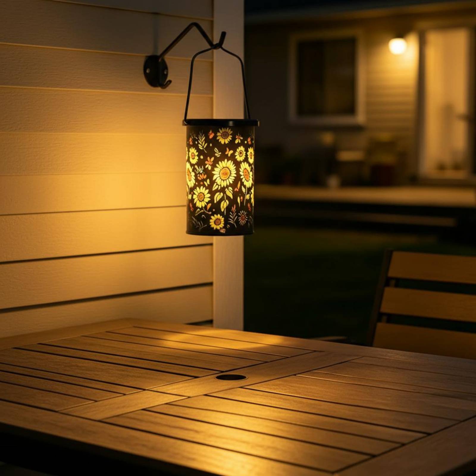 Outdoor Lighting And Landscape - Lanterne solaire suspendue au design vintage