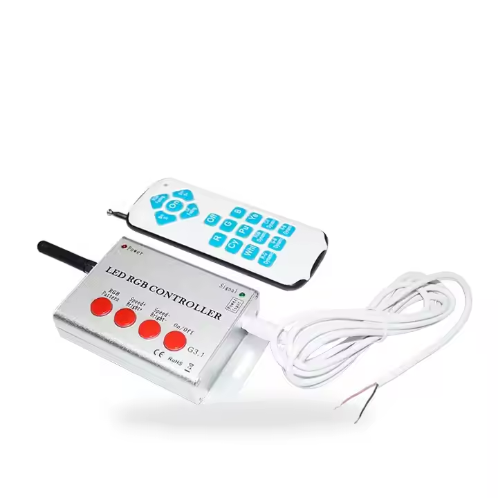 Pond Light Submersible - Télécommande sans fil 85-265V RGB, contrôleur