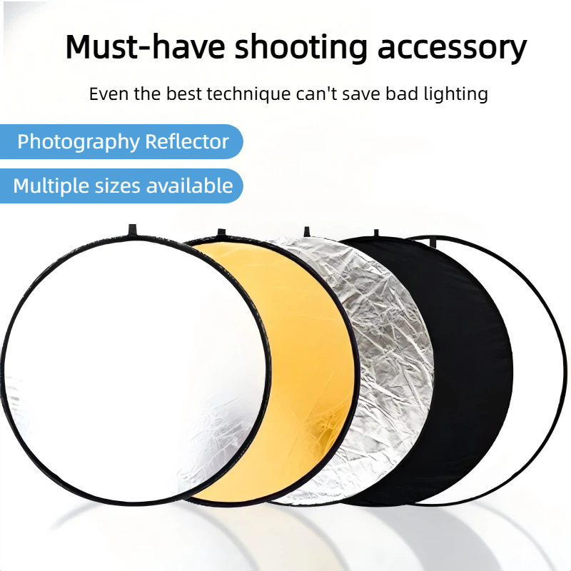 Outdoor Lighting In Photography - Réflecteur double face or et argent
