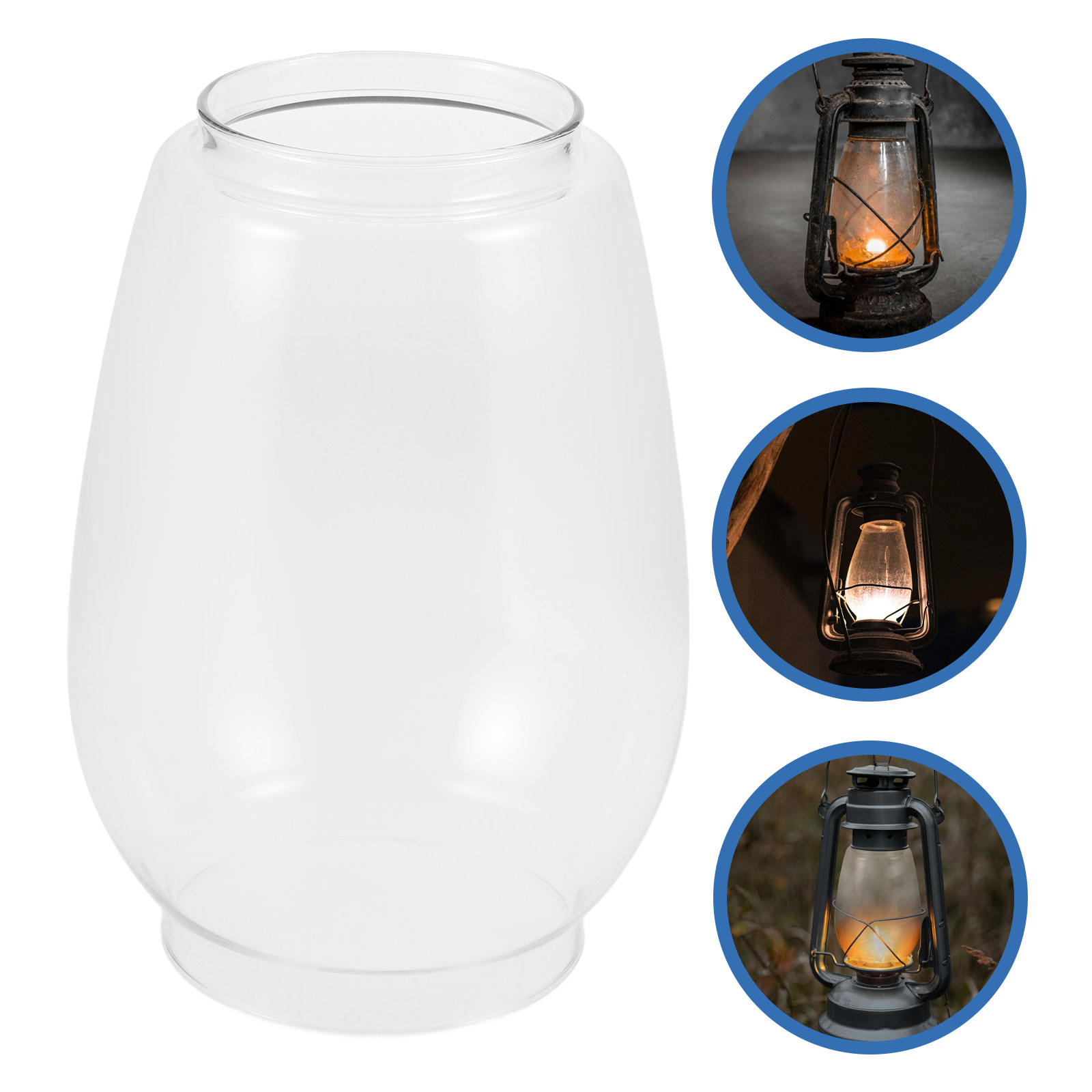 Outdoor Lighting Glass Replacement - Abat-jour en verre transparent pour lampe