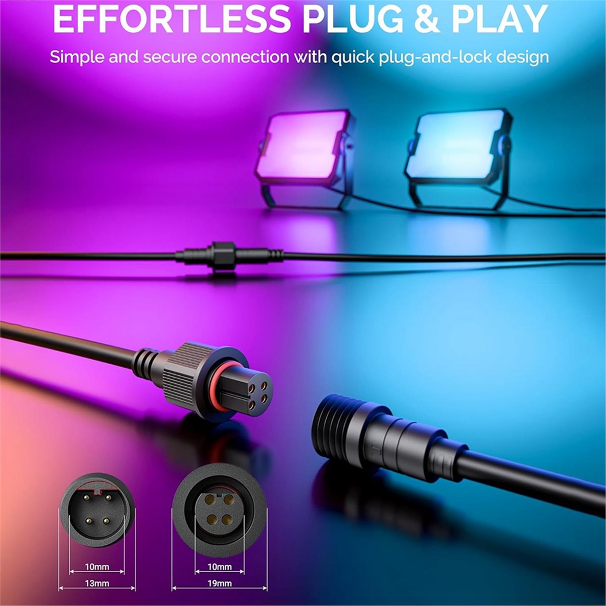 Outdoor Lighting Govee - # Accessoires électroniques 13Y, câble d'extension