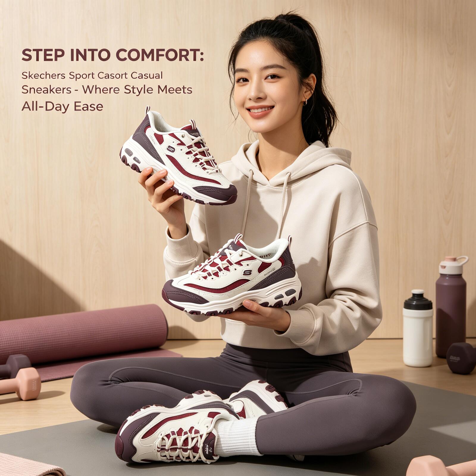 Outdoor Lighting Hong Kong - Skechers Chaussures de sport décontractées respirantes