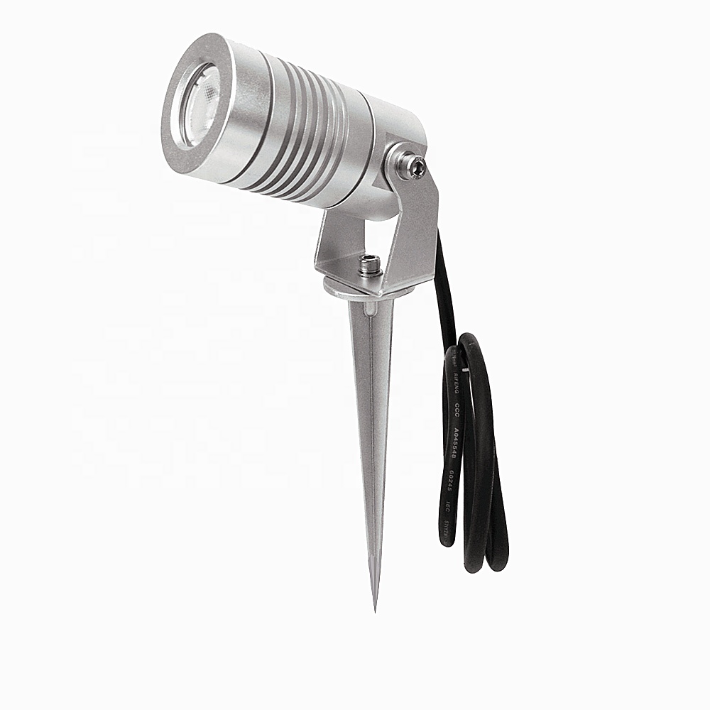Outdoor Lighting Voltage - Mini projecteurs LED 3W7W12W18W, argentés, étanches,