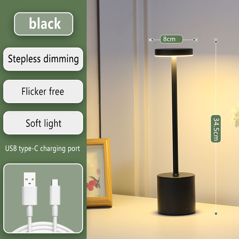 Outdoor Lighting Art - LED Rechargeable tactile lampe de Table