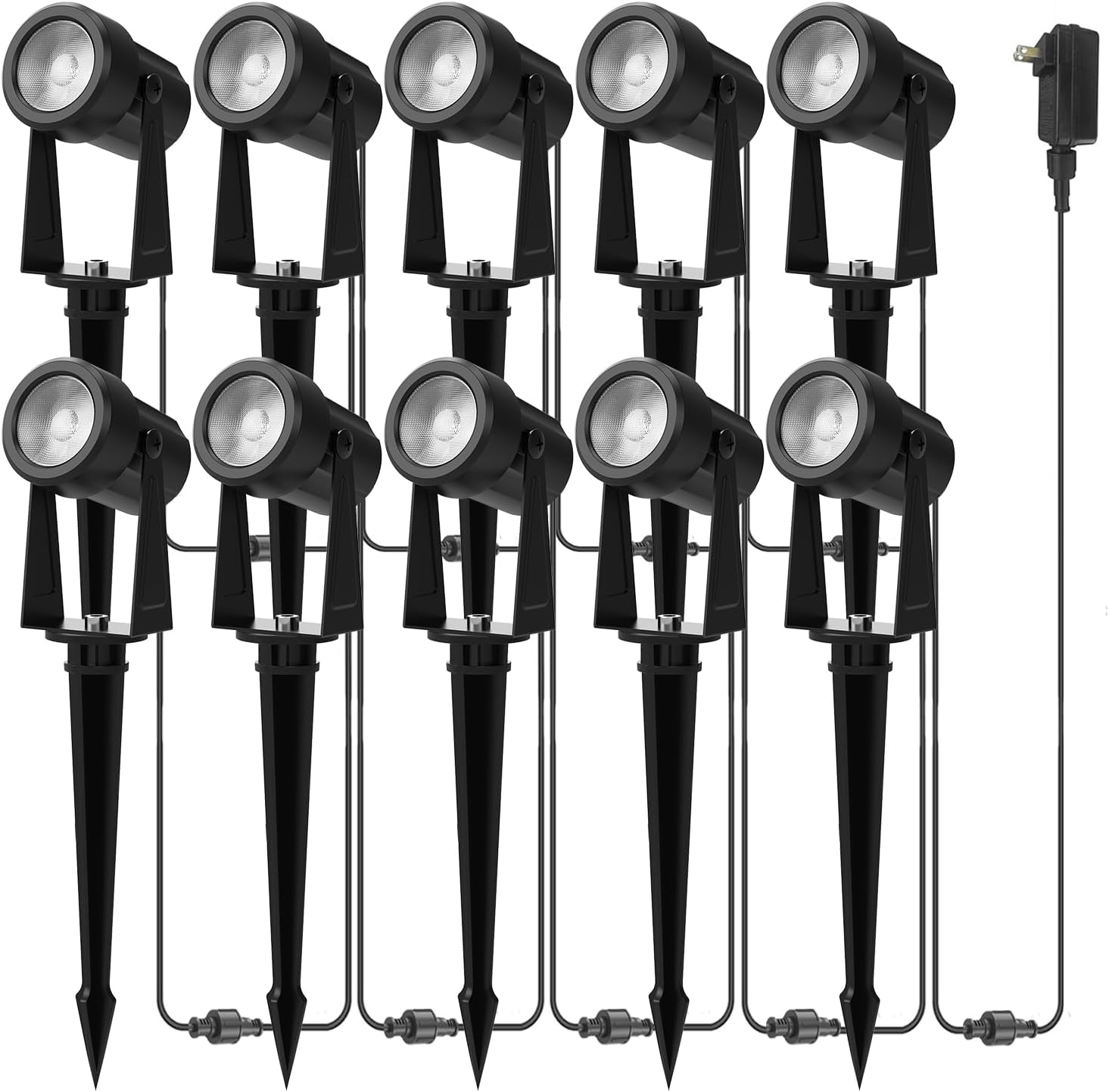 Outdoor Lighting Voltage - Banord 4-10 Pack 12V LED spots