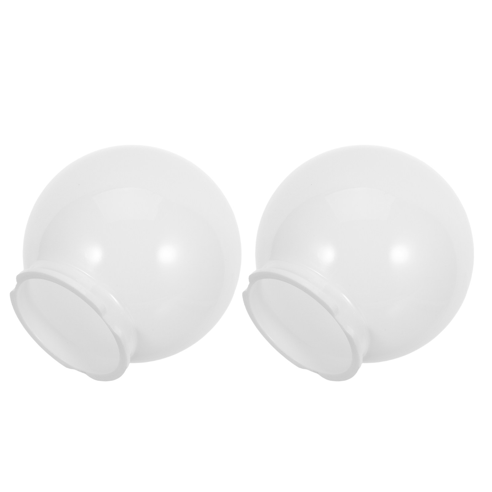 Abat-jour sphériques blancs po - Outdoor Lighting For Fence avis et prix