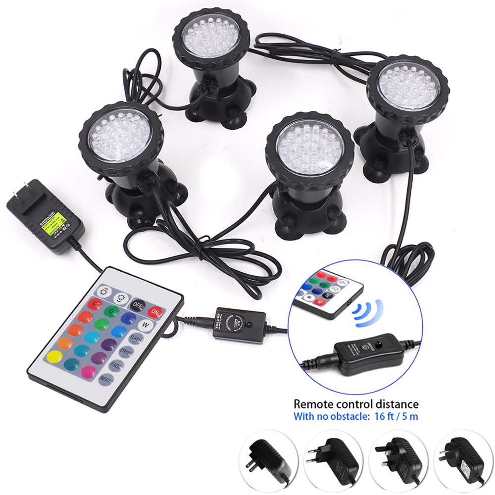 Lampe submersible à 36LED, imp - Pond Light Submersible avis et prix