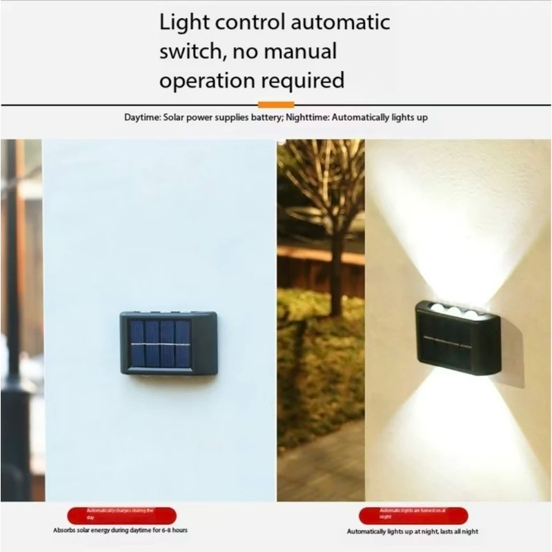 Lampe murale solaire LED extér - Outdoor Lighting For Fence avis et prix