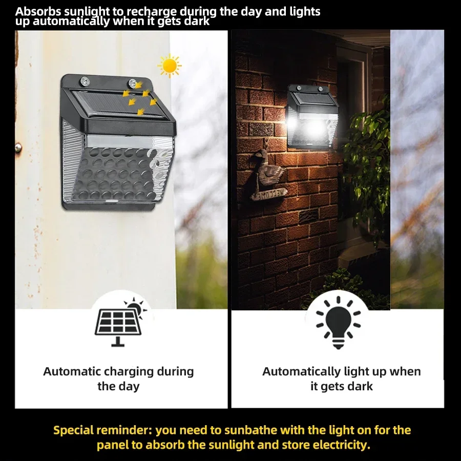 Lampe solaire LED avec capteur - Outdoor Lighting Led avis et prix