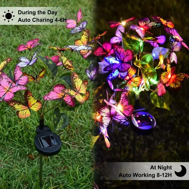 Le jardin solaire de papillon  - Outdoor Lighting Xmas avis et prix