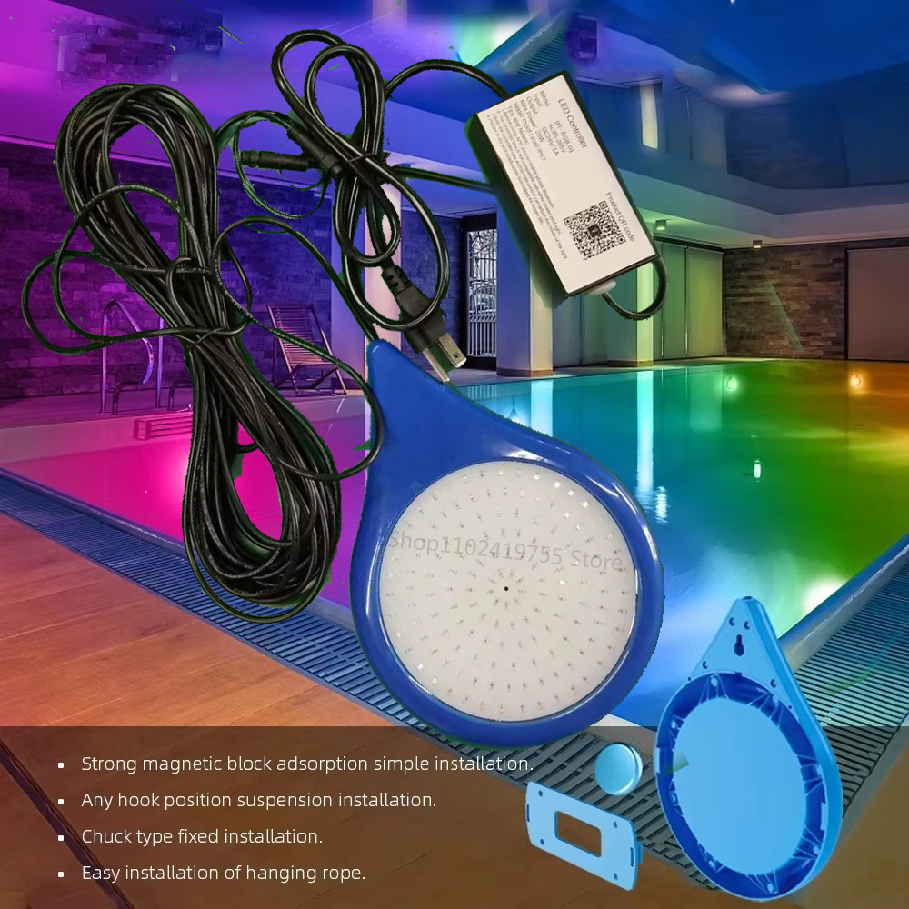 Lampe de piscine à aspiration  - Pond Light Submersible avis et prix