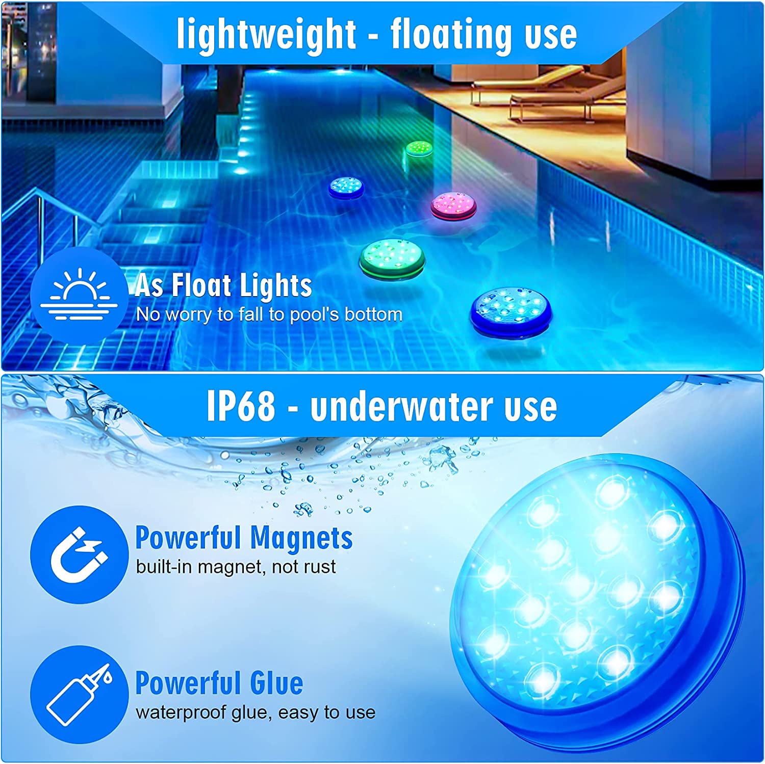 Lumières submersibles sous-mar - Pond Light Submersible avis et prix