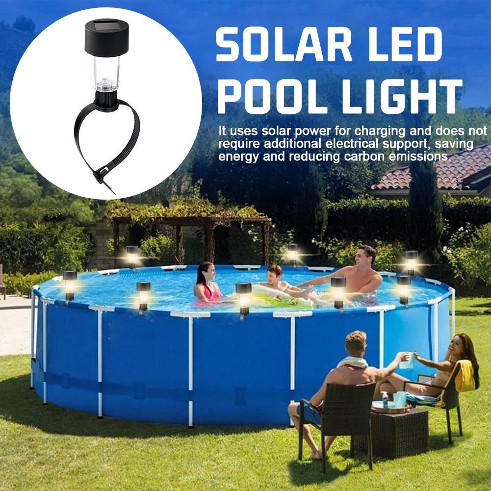 Lampes LED solaires pour pisci - Outdoor Lighting For Fence avis et prix