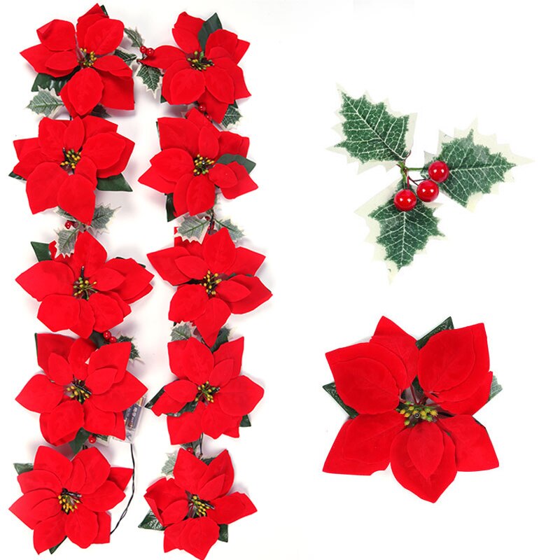 Guirxiété Lumineuse de Fleurs  - Outdoor Lighting Xmas avis et prix