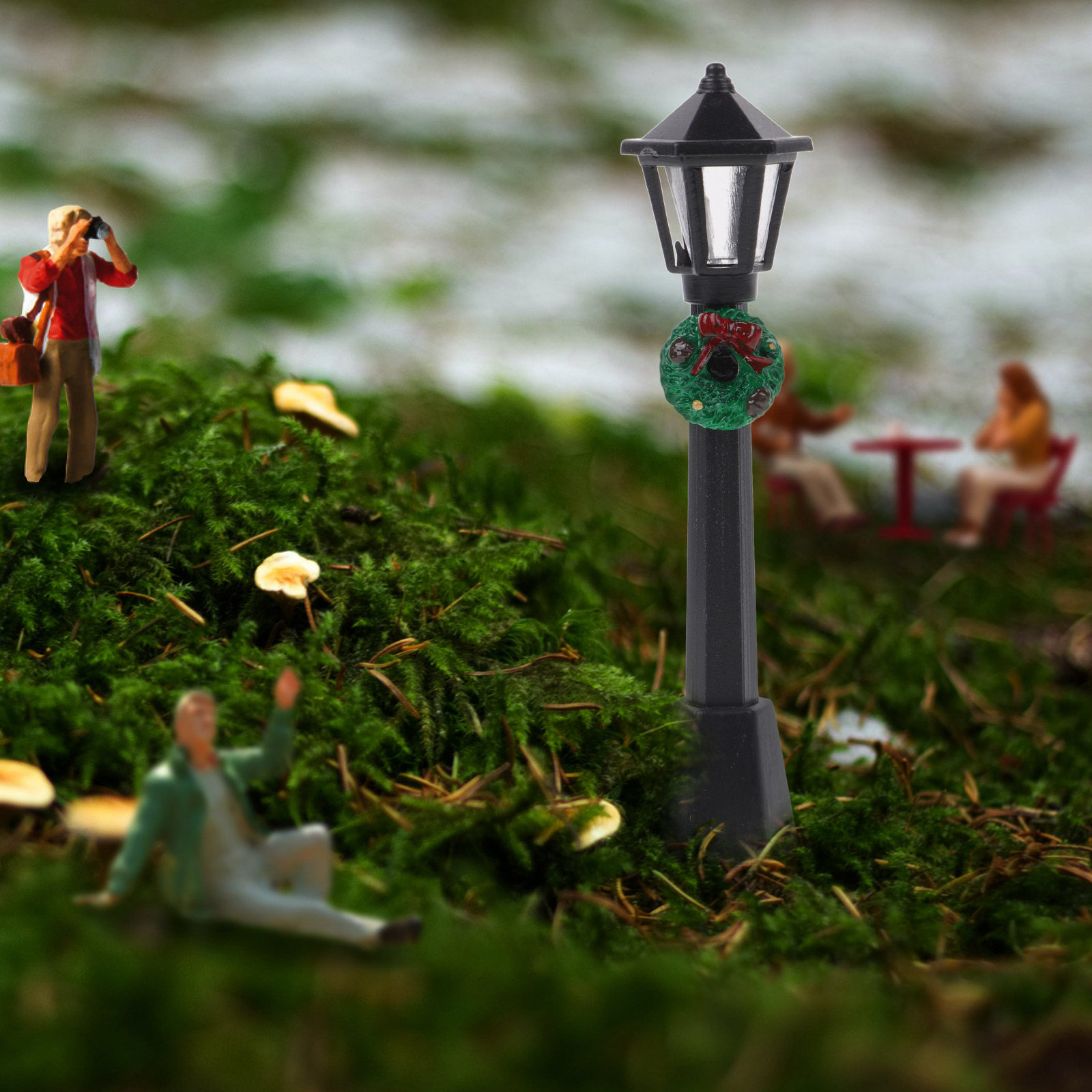 10 lampadaires miniatures en m - Outdoor Lighting And Landscape avis et prix