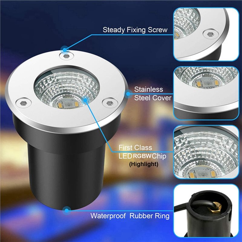 A01F-Outdoor 12V RGBW dans la  - Outdoor Lighting Voltage avis et prix