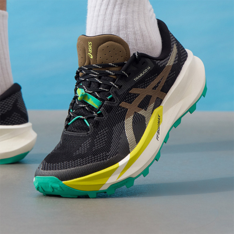 Asics Hommes TRABUCO 14 Noir M - Outdoor Lighting Hong Kong avis et prix