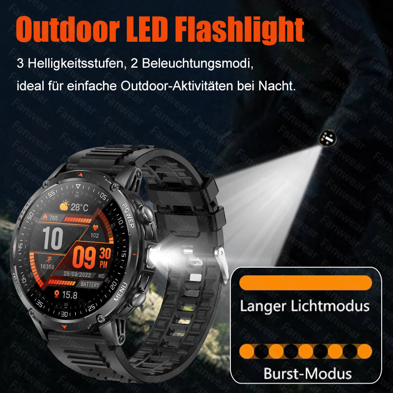 Fanwear – montre connectée mil - Outdoor Lighting Japanese avis et prix