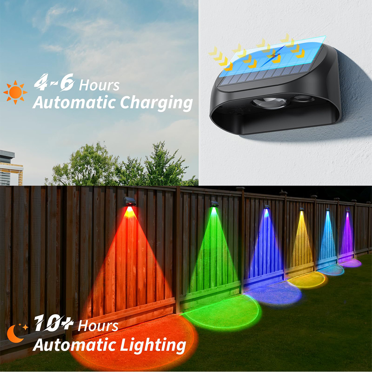 Applique Murale Solaire Étanch - Outdoor Lighting For Fence avis et prix