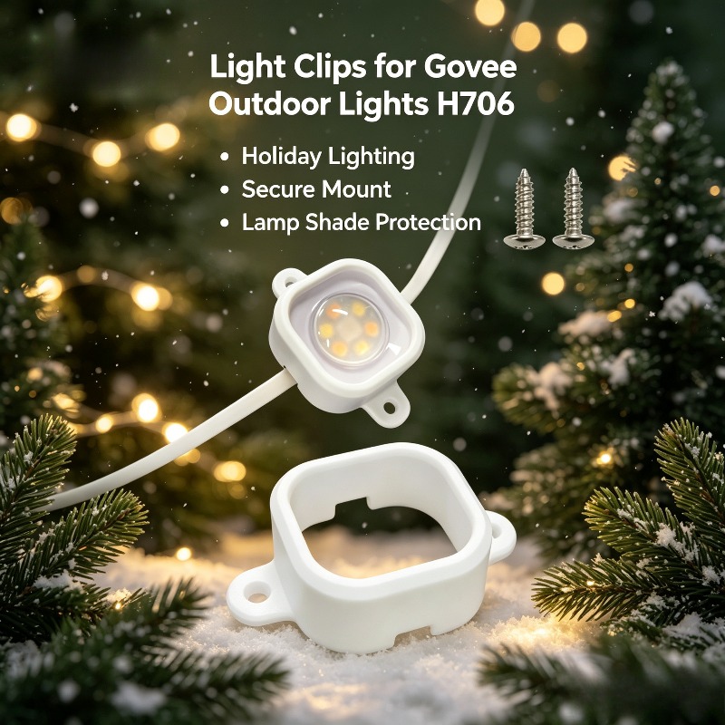 55 clips lumineux LED avec vis - Outdoor Lighting Govee avis et prix