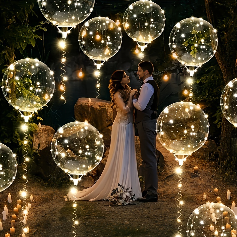 Lot de 20 ballons Bobo avec lu - Outdoor Lighting Xmas avis et prix