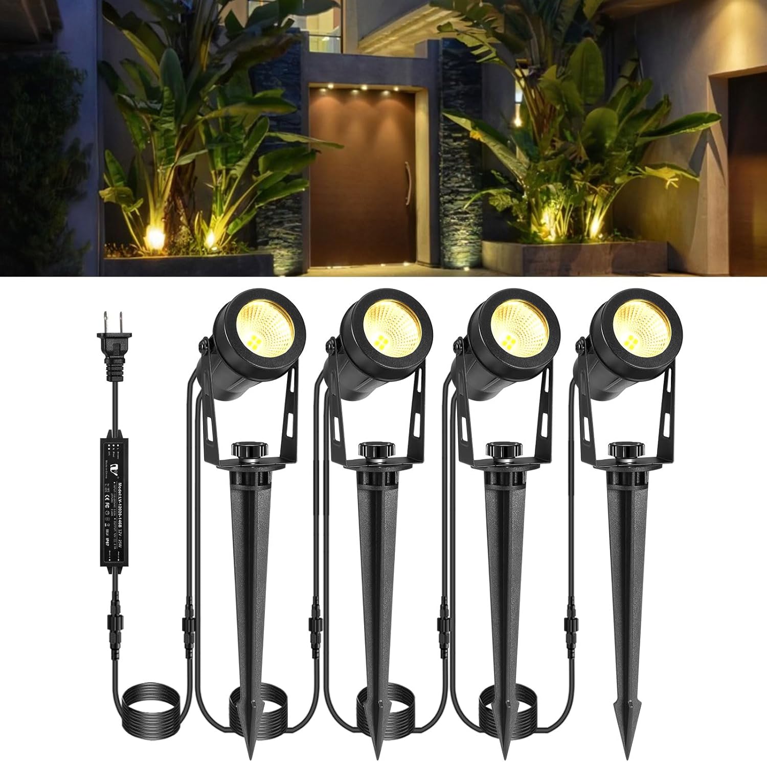 Paquet de 6 lumières paysagère - Outdoor Lighting Voltage avis et prix