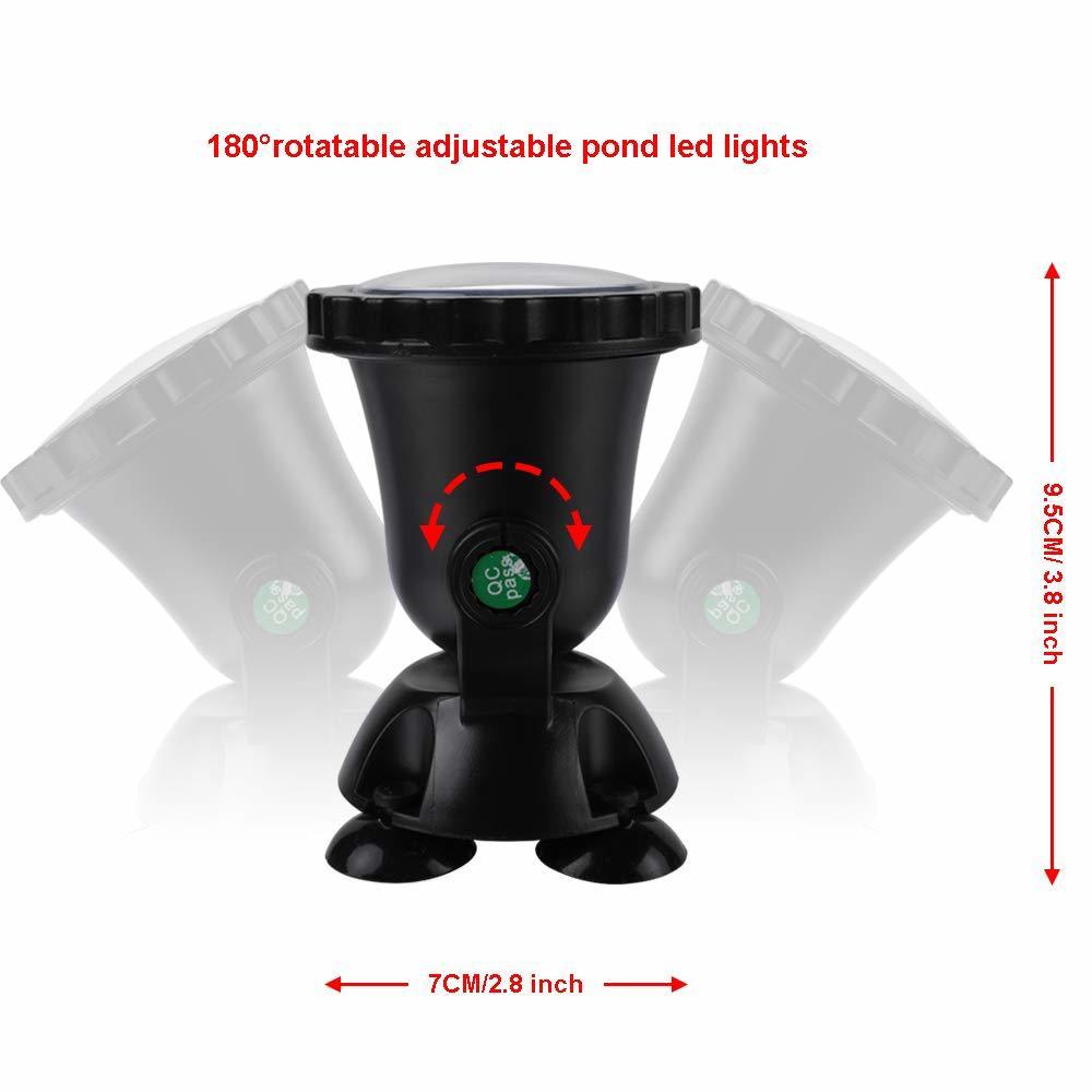 Lampe Submersible multicolore  - Pond Light Submersible avis et prix