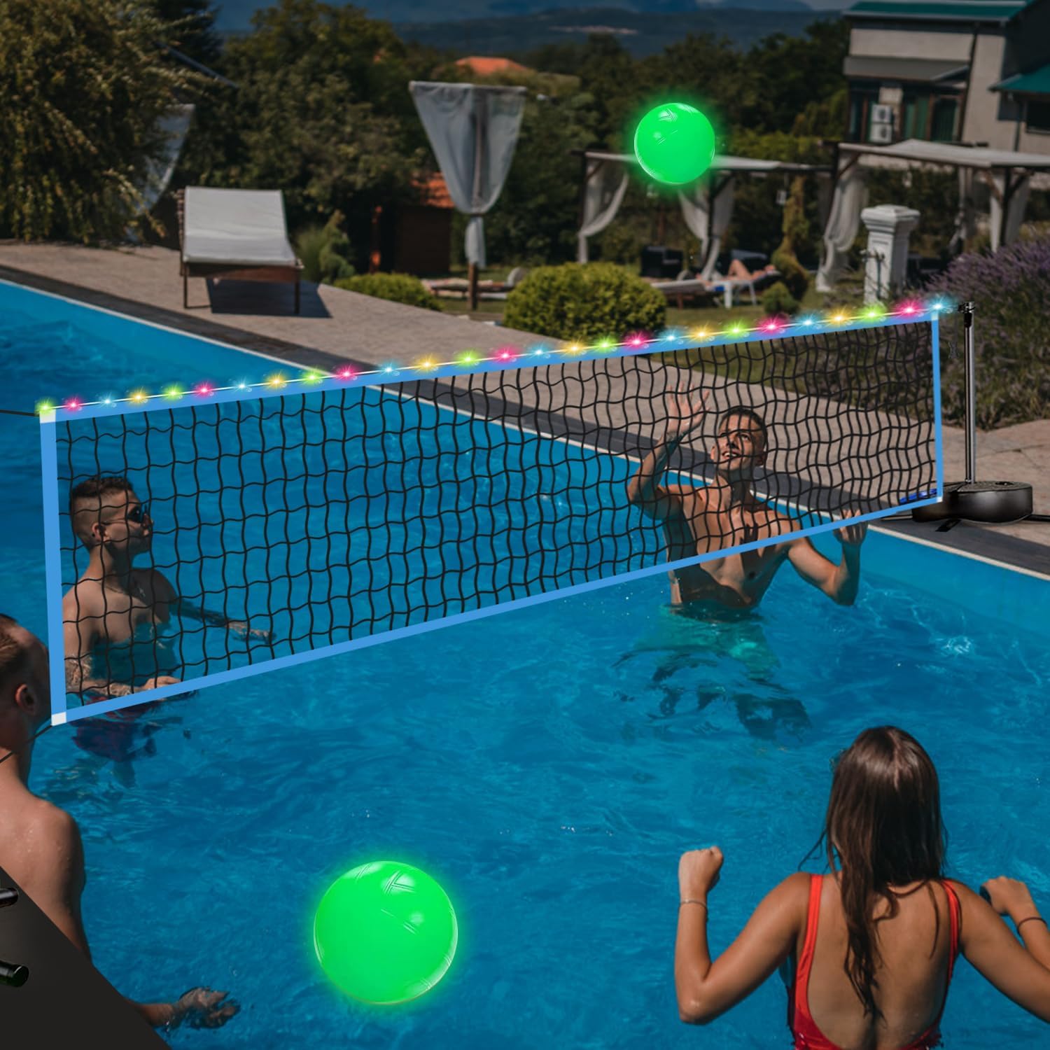Filet de volley-ball LED porta - Outdoor Lighting Led avis et prix