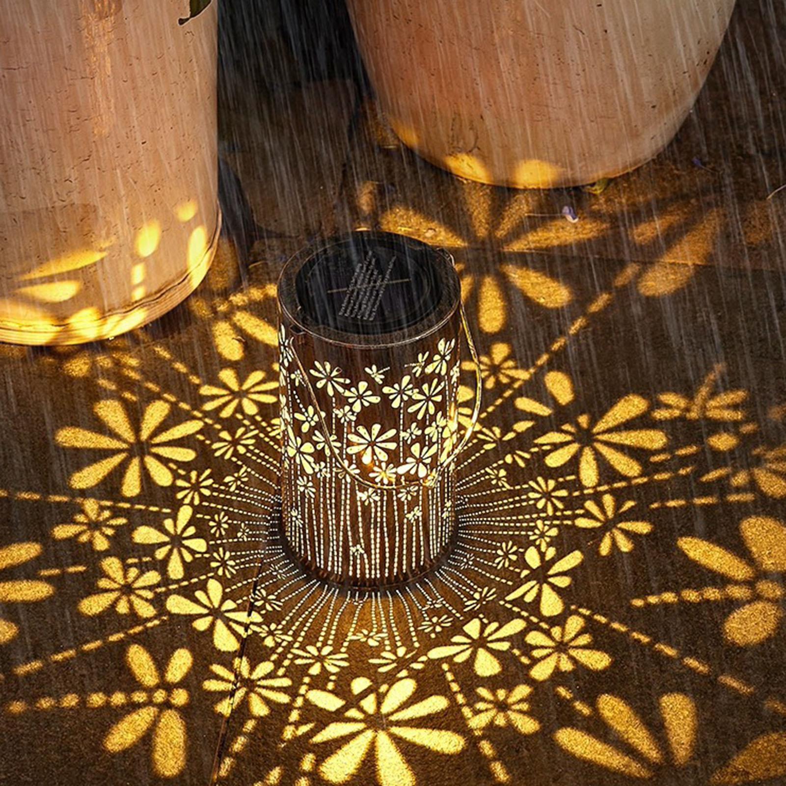 Lampes solaires colorées en mé - Outdoor Lighting And Landscape avis et prix