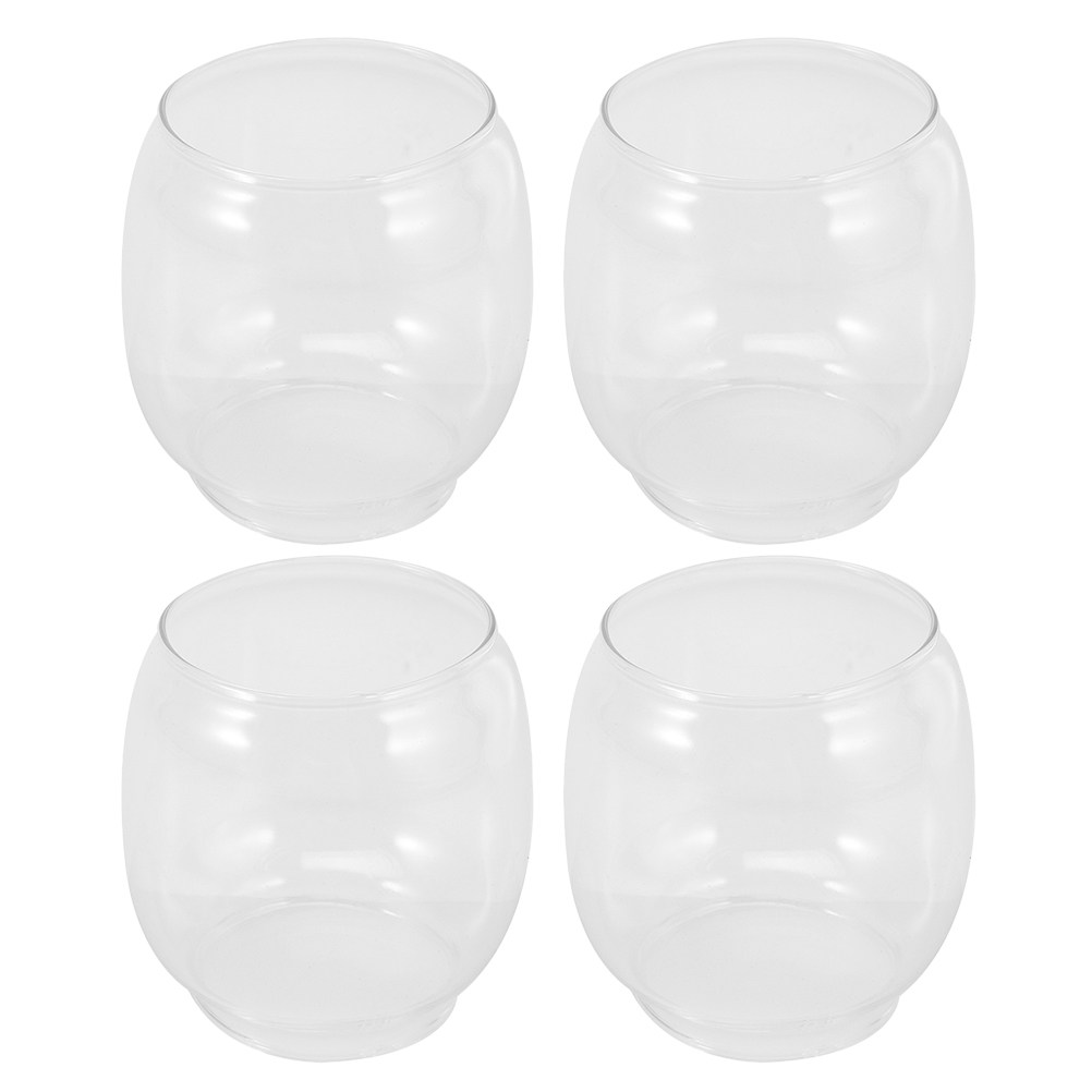 Lot de 4 abat-jour en verre tr - Outdoor Lighting Glass Replacement avis et prix