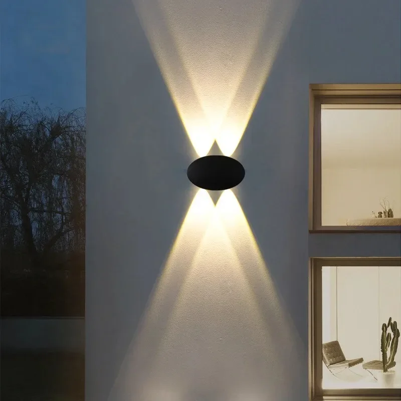 Lampe murale de jardin ovale m - Outdoor Lighting Voltage avis et prix