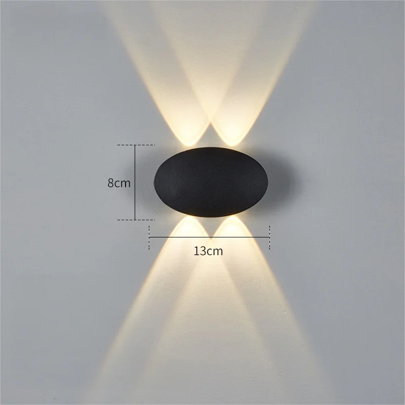 Lampe murale de jardin ovale m - Outdoor Lighting Voltage avis et prix