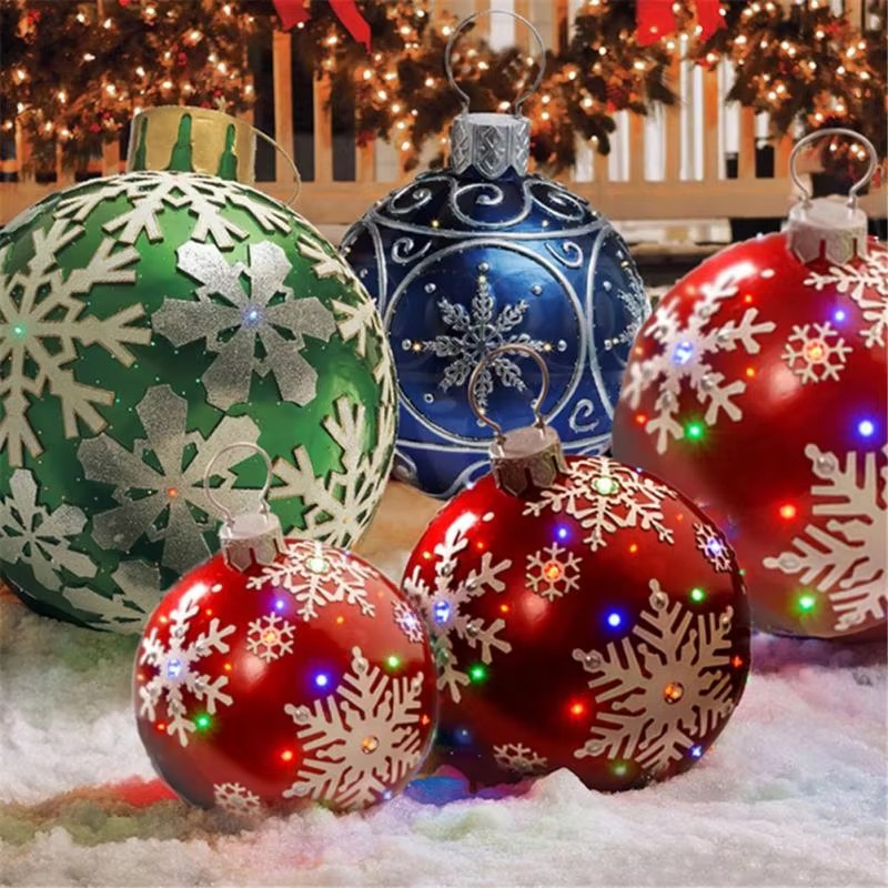 Boule gonflable décorative de  - Outdoor Lighting Xmas avis et prix
