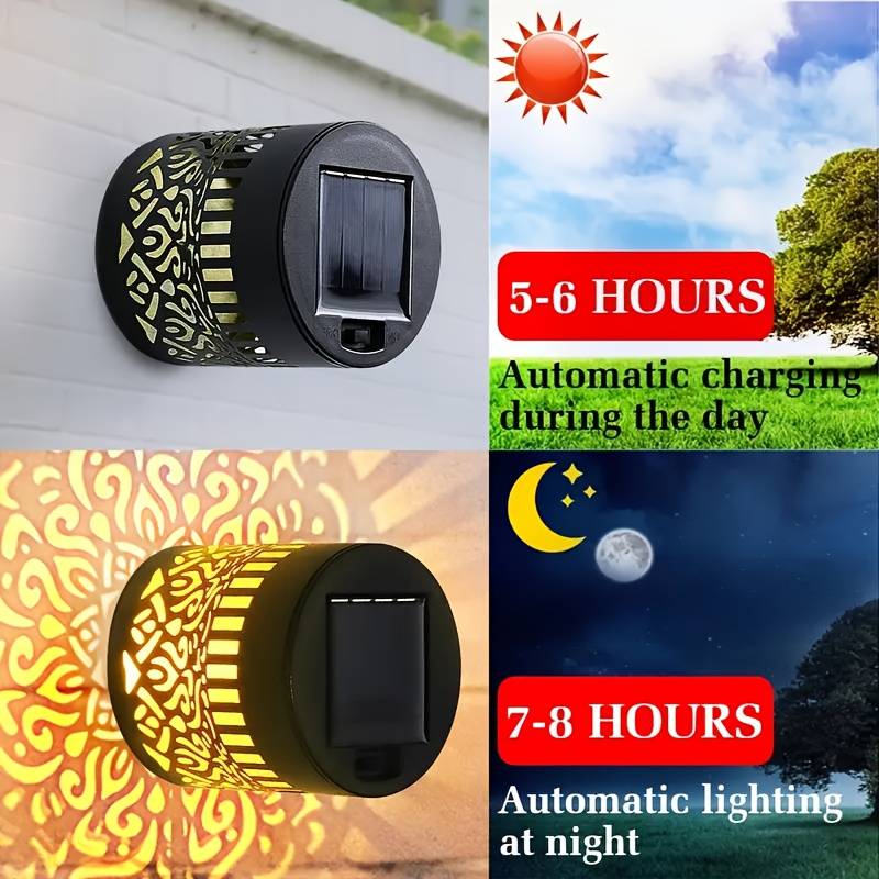 Lot de 2 lampes solaires de ja - Outdoor Lighting For Fence avis et prix