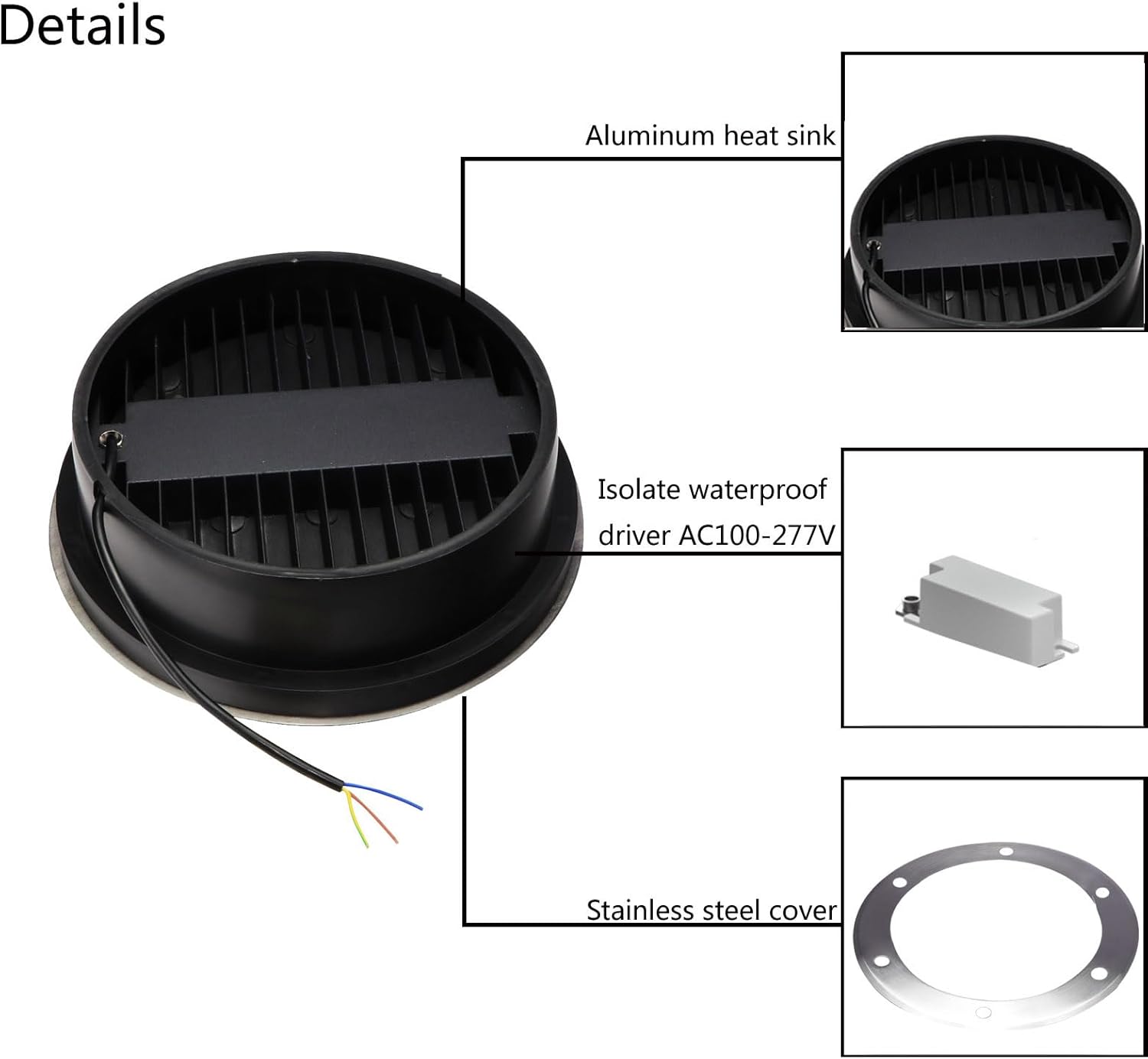 Lampes de sol extérieures 18W, - Outdoor Lighting Voltage avis et prix