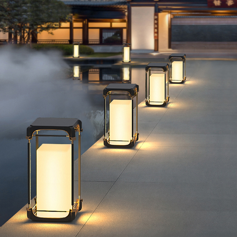 Lampadaire lumineux cour solai - Outdoor Lighting Led avis et prix