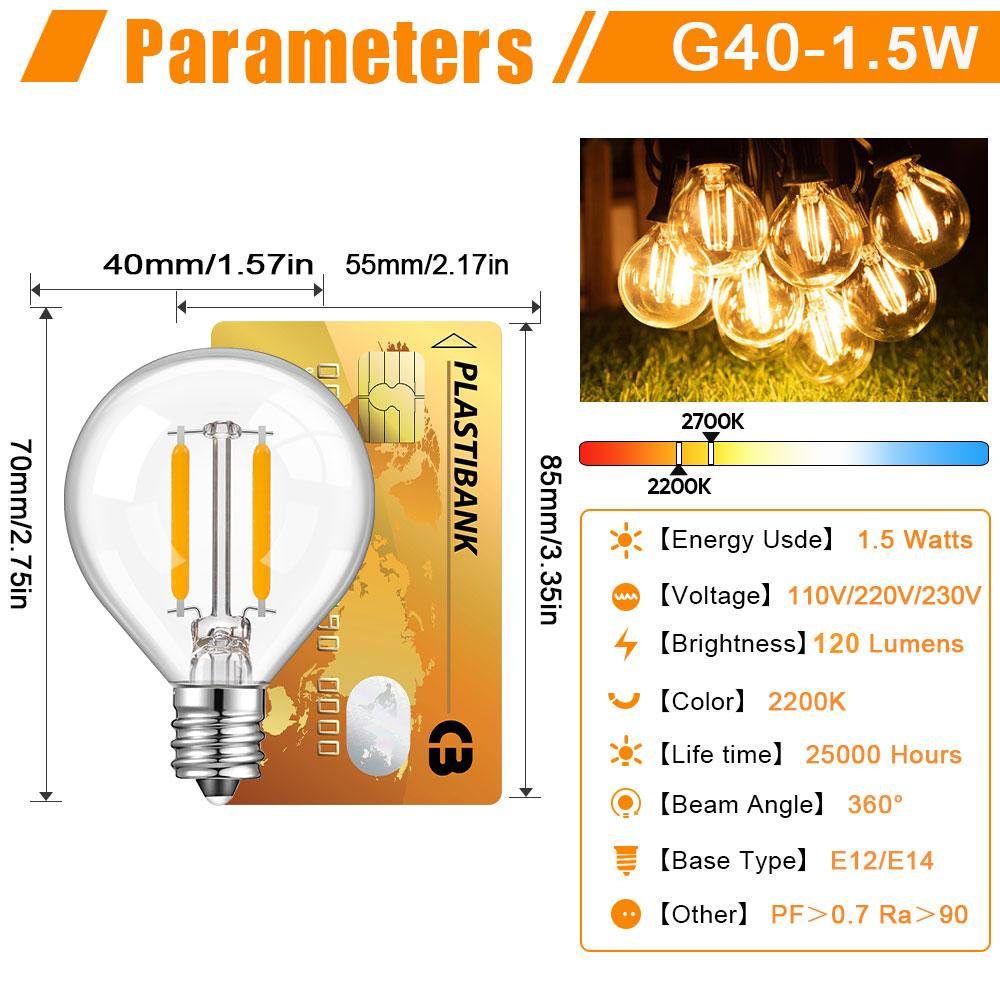 Ampoules de remplacement LED G - Outdoor Lighting Glass Replacement avis et prix