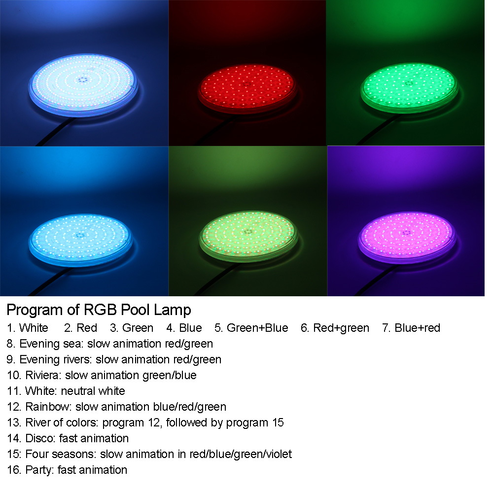 Lampe de piscine en époxy PAR5 - Pond Light Submersible avis et prix