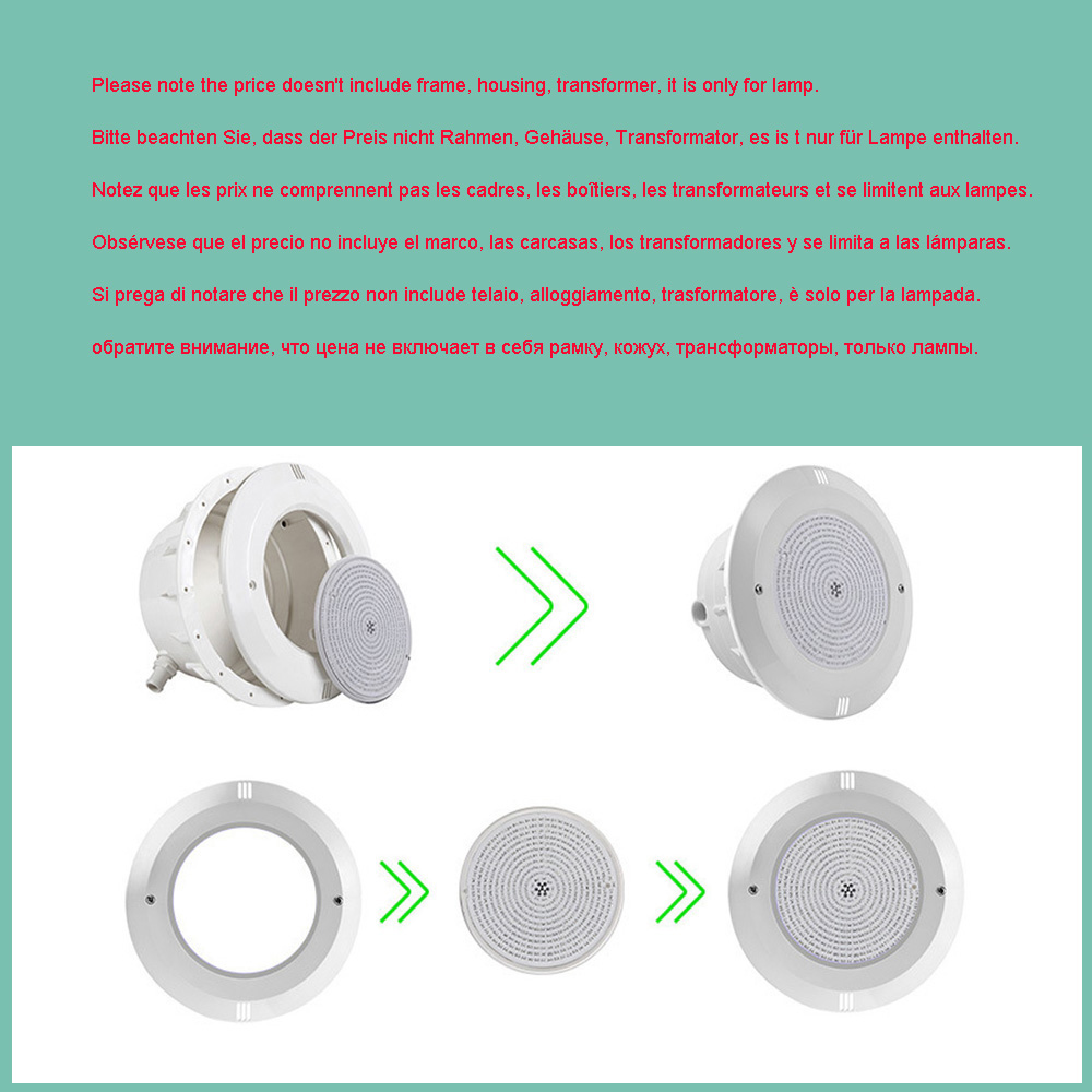Lampe de piscine en époxy PAR5 - Pond Light Submersible avis et prix