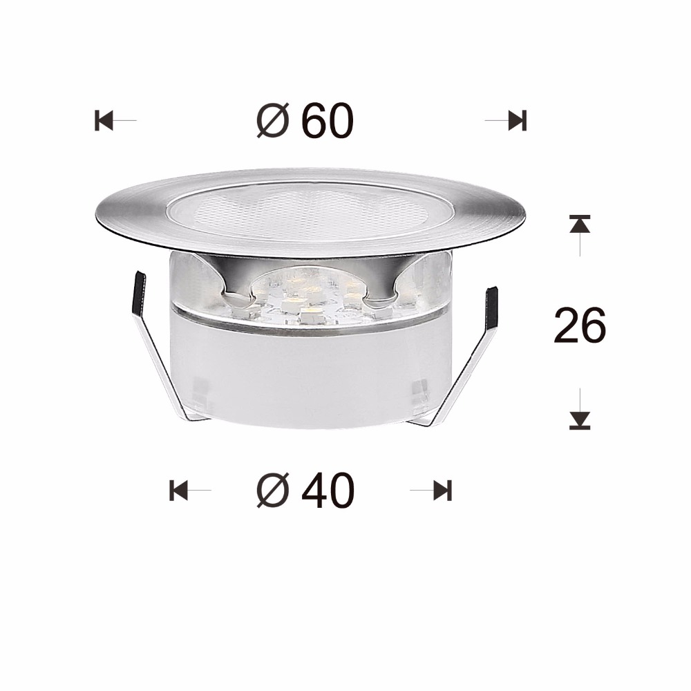 Lampe encastrée extérieure QAC - Outdoor Lighting Voltage avis et prix