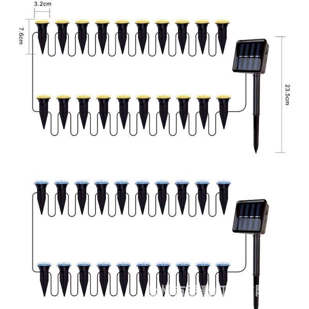 Lampes solaires de jardin 30/2 - Outdoor Lighting Art avis et prix