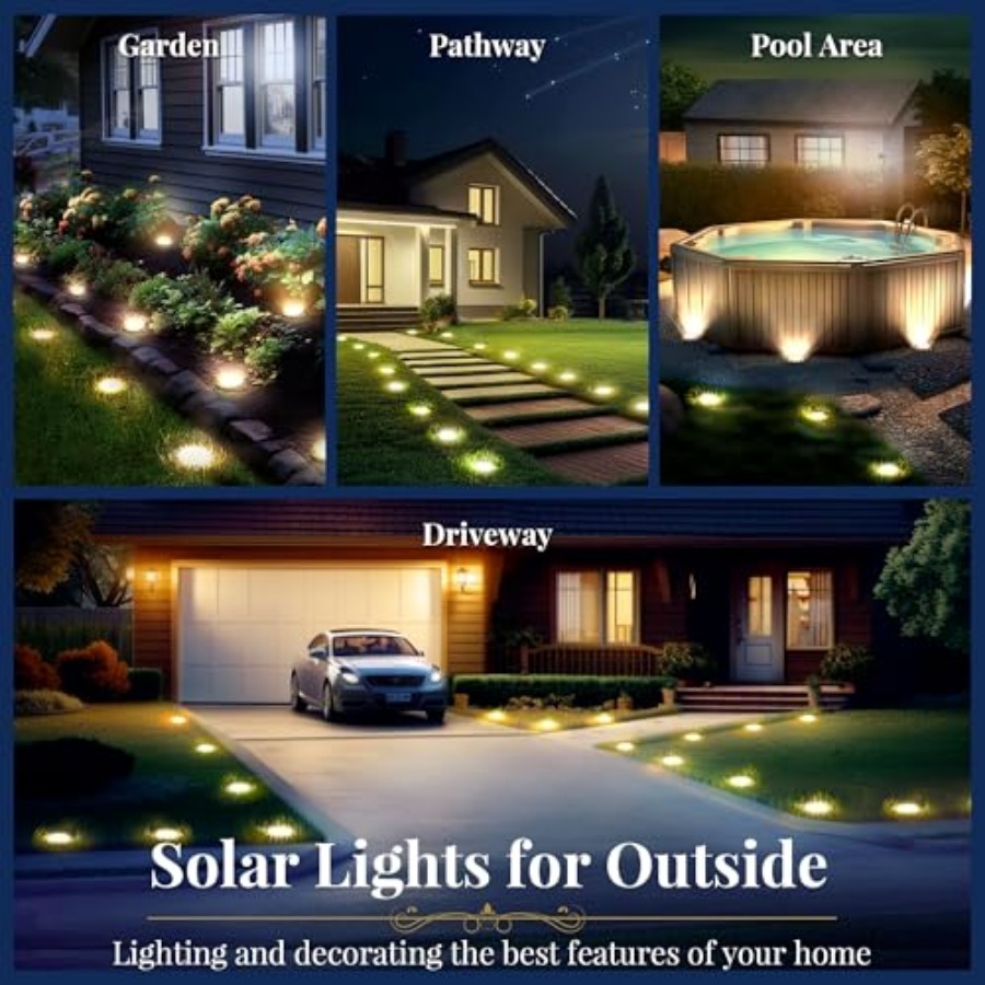 Lampes solaires au sol, lampes - Outdoor Lighting Led avis et prix