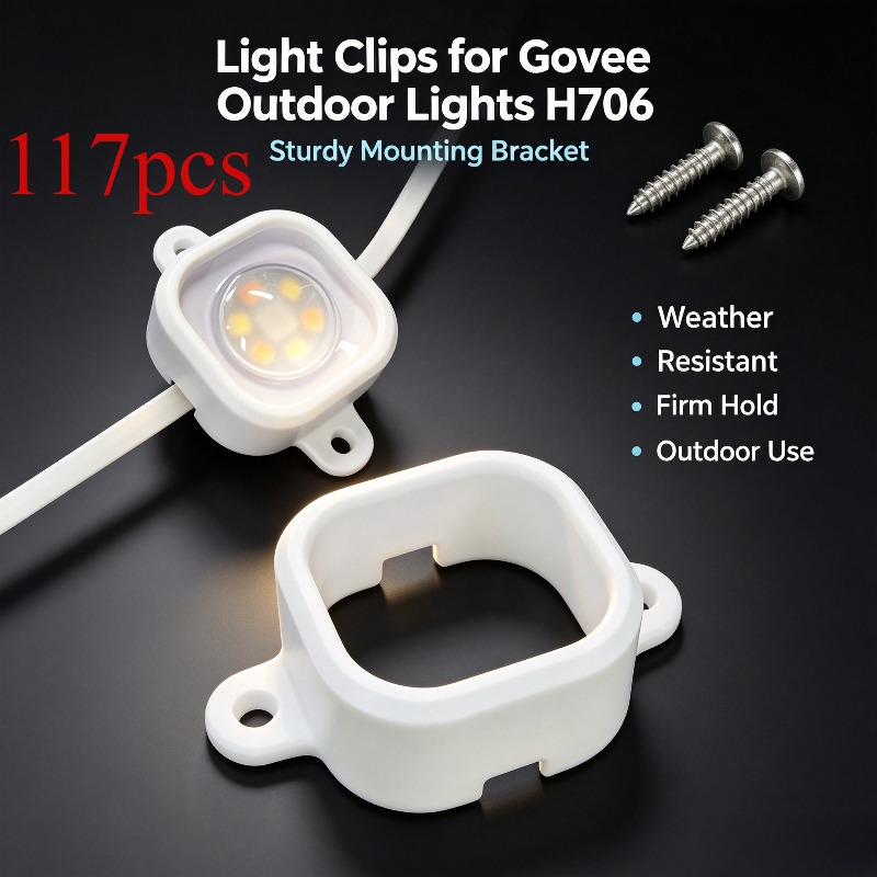 Clips lumineux LED avec vis, 4 - Outdoor Lighting Govee avis et prix